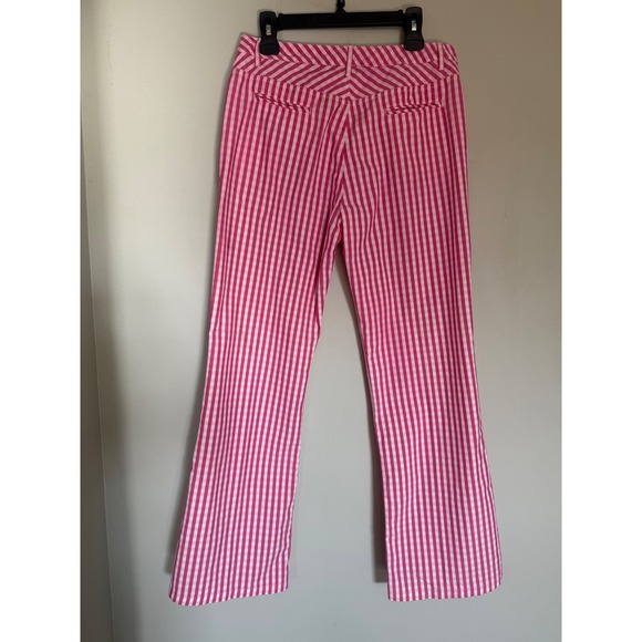 ESCADA SPORT Pants - Escada Sport Pink White striped Pants 12/42 preppy euro costal y2k boho Kate